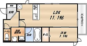 SERENO  ｜ 大阪府三島郡島本町桜井2丁目（賃貸マンション1LDK・3階・39.02㎡） その2