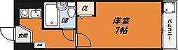 TOWNHOUSE京口 1Kの間取図画像