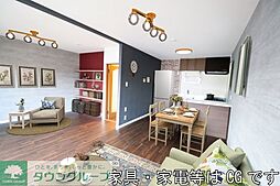 ディアコートＢ 2階2LDKのリビング/ダイニング