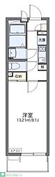 レオネクストコージーコート1 1Kの間取図画像