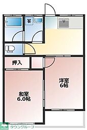 ロイヤルレジデンス 2Kの間取図画像