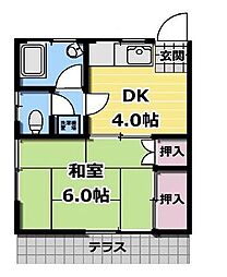 武州長瀬駅 3.7万円