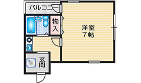 アップルハイツ富田 402 ｜ 大阪府高槻市富田町３丁目（賃貸マンション1R・4階・19.00㎡） その2