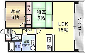 カトルセゾン中甚 306 ｜ 大阪府高槻市大冠町１丁目（賃貸マンション2LDK・3階・62.30㎡） その2