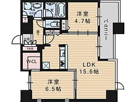 アーバネックス高槻芥川 706 ｜ 大阪府高槻市芥川町１丁目（賃貸マンション2LDK・7階・58.34㎡） その2