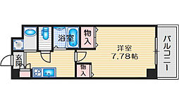 サニープレイスＭＪ 3階1Kの間取り