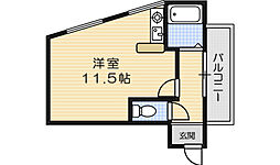 パークマンション ワンルームの間取図画像