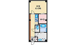 別所エンビィハイツ 1DKの間取図画像