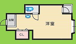 ニョゼリータ ワンルームの間取図画像