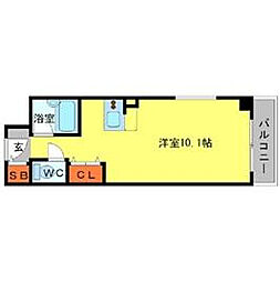 グリーンハイツ豊川1 1Kの間取図画像