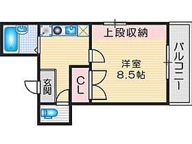 PRIVE IBARAKI KASUGA 203 ｜ 大阪府茨木市春日1丁目（賃貸マンション1K・2階・25.60㎡） その2