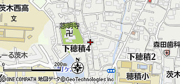 大阪府茨木市下穂積4丁目(賃貸アパート1LDK・1階・37.57㎡)の写真 その20