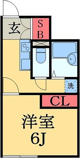 千葉県佐倉市宮前３丁目(賃貸アパート1K・1階・23.27㎡)の写真 その2