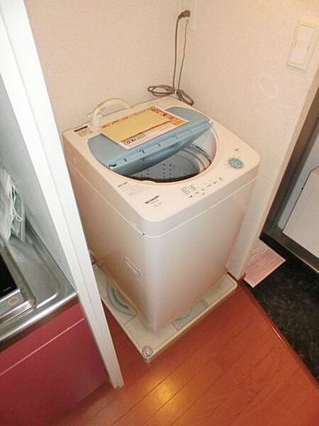 画像13:洗濯機付です。