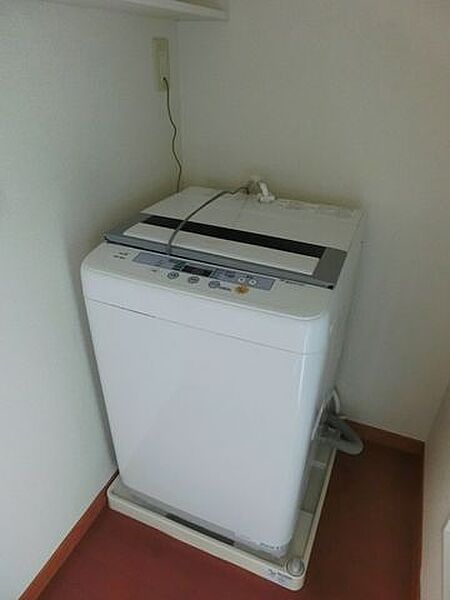 画像19:洗濯機置場です