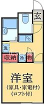 千葉県八街市八街に（賃貸アパート1K・1階・20.28㎡） その2