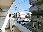 2階からの眺望です。