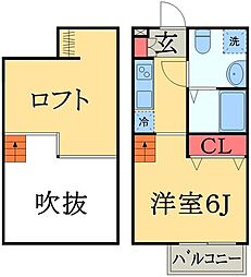 ARIETTA ワンルームの間取図画像