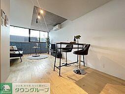 東京メトロ日比谷線 中目黒駅 徒歩6分の賃貸マンション 2階ワンルームのリビング/ダイニング