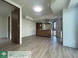 小田急小田原線 千歳船橋駅 徒歩8分の賃貸マンション 3階2LDKのリビング/ダイニング