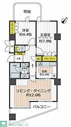 JR山手線 恵比寿駅 徒歩7分の賃貸マンション 11階1SLDKの間取り