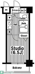 ガラ・ステージ目黒 1Kの間取図画像