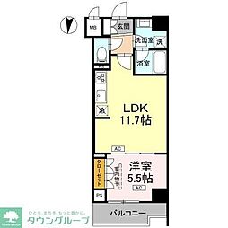 江東区枝川3丁目マンション 1LDKの間取図画像