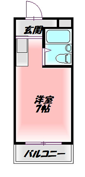 大宝門真ＣＴスクエア－1 ｜大阪府門真市栄町(賃貸マンション1R・4階・16.00㎡)の写真 その2