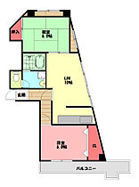 大阪府門真市新橋町（賃貸マンション2LDK・3階・57.00㎡） その2