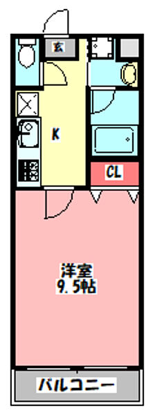 ラフォーレ ｜大阪府大阪市旭区中宮５丁目(賃貸マンション1K・3階・27.00㎡)の写真 その2