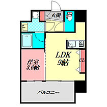 ハイフェンス千林  ｜ 大阪府守口市滝井元町１丁目（賃貸マンション1LDK・2階・30.42㎡） その2