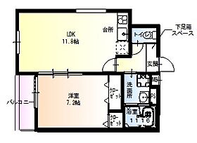 フジパレス月出町 301 ｜ 大阪府門真市月出町（賃貸アパート1LDK・3階・43.05㎡） その2