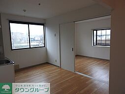 ジュネス松戸 101 1階3DKのリビング/ダイニング