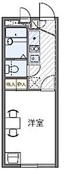 レオパレスＳｐｒｕｃｅ 1階1Kの間取り
