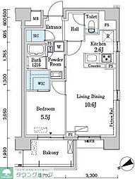 ベルヴュコート柏 3LDKの間取図画像