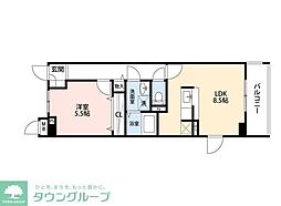 レジーナコンテ 1LDKの間取図画像