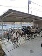 屋根付き駐輪場