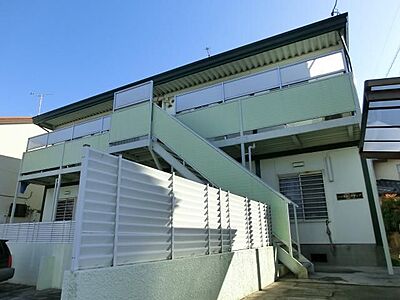 外観:駅徒歩8分、閑静な住宅街・経済的な都市ガス 外観:駅徒歩8分、閑静な住宅街・経済的な都市ガス