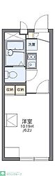 レオパレスエルリーオ 1Kの間取図画像