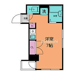 間取図画像 ワンルーム