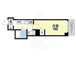 Sビルディング 1Kの間取図画像