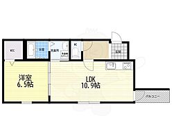 フジパレスJR塚口2番館 1階/-