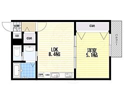 CASA立花 2階/-
