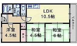 グリーンハイツ利倉 3階/-