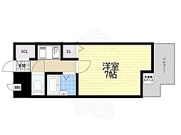 メゾン大和5 1Kの間取図画像