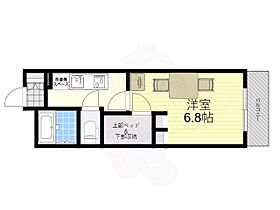 兵庫県尼崎市南塚口町８丁目（賃貸アパート1K・3階・19.87㎡） その2