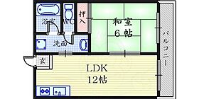 兵庫県尼崎市南塚口町８丁目（賃貸マンション1LDK・3階・41.00㎡） その2