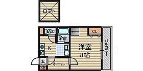 サウンドグレース3 211 ｜ 兵庫県尼崎市南塚口町４丁目（賃貸マンション1K・2階・28.00㎡） その2