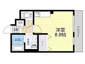 兵庫県伊丹市御願塚５丁目（賃貸アパート1R・3階・26.33㎡） その2