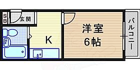 エクセレンス武庫之荘  ｜ 兵庫県尼崎市武庫之荘１丁目（賃貸マンション1K・2階・18.00㎡） その2